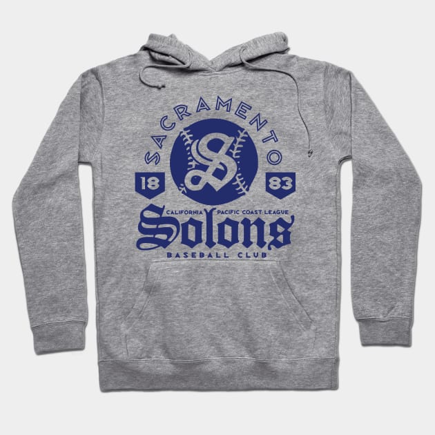 Sacramento Solons Hoodie by MindsparkCreative